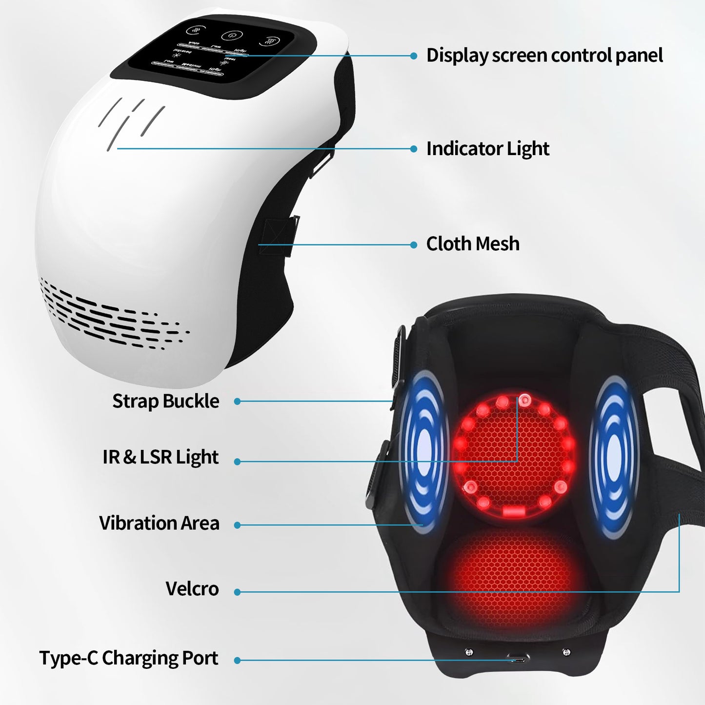 Knee Relief Pro - Advanced Electric Knee Physiotherapy Massager